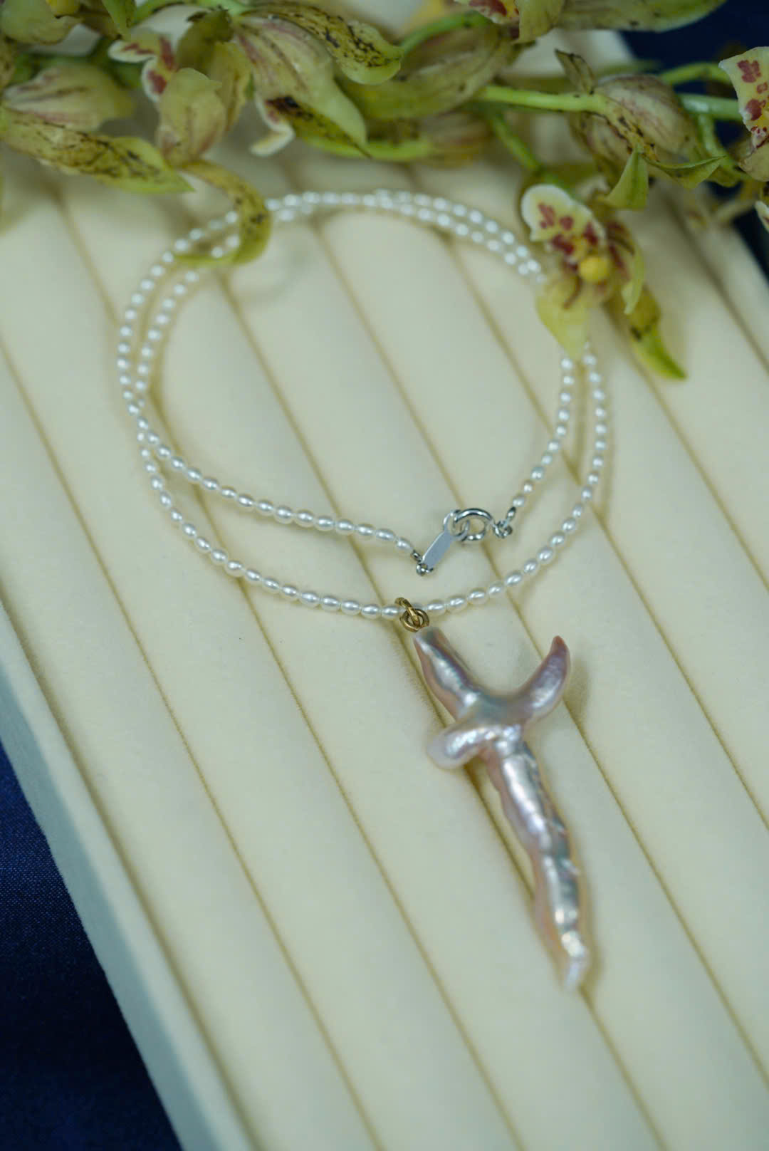 Chuỗi Ngọc Trai - Mặt Trai Tự Nhiên - Secondhand - NTN21 - Ảnh 5