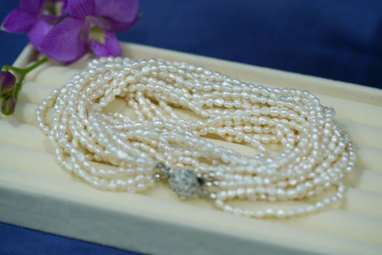 Chuỗi Ngọc Trai Gạo - Secondhand - NTG27 - Ảnh 6