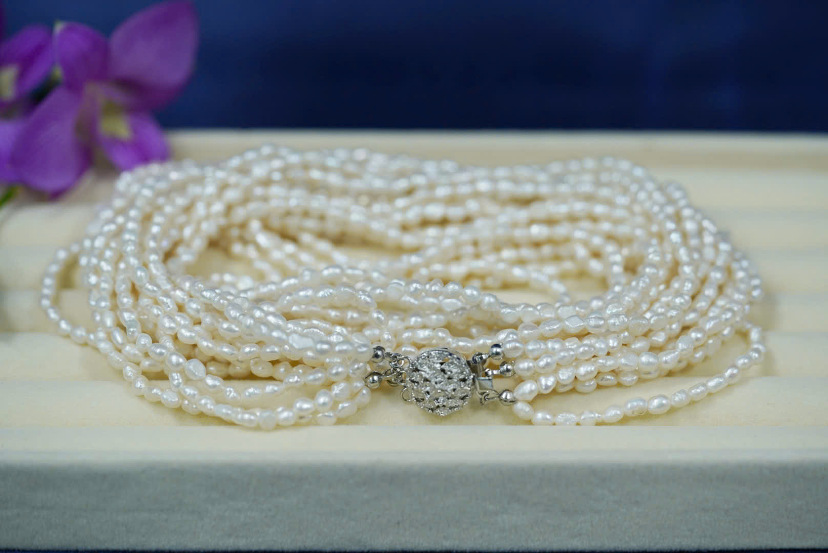 Chuỗi Ngọc Trai Gạo - Secondhand - NTG27 - Ảnh 7