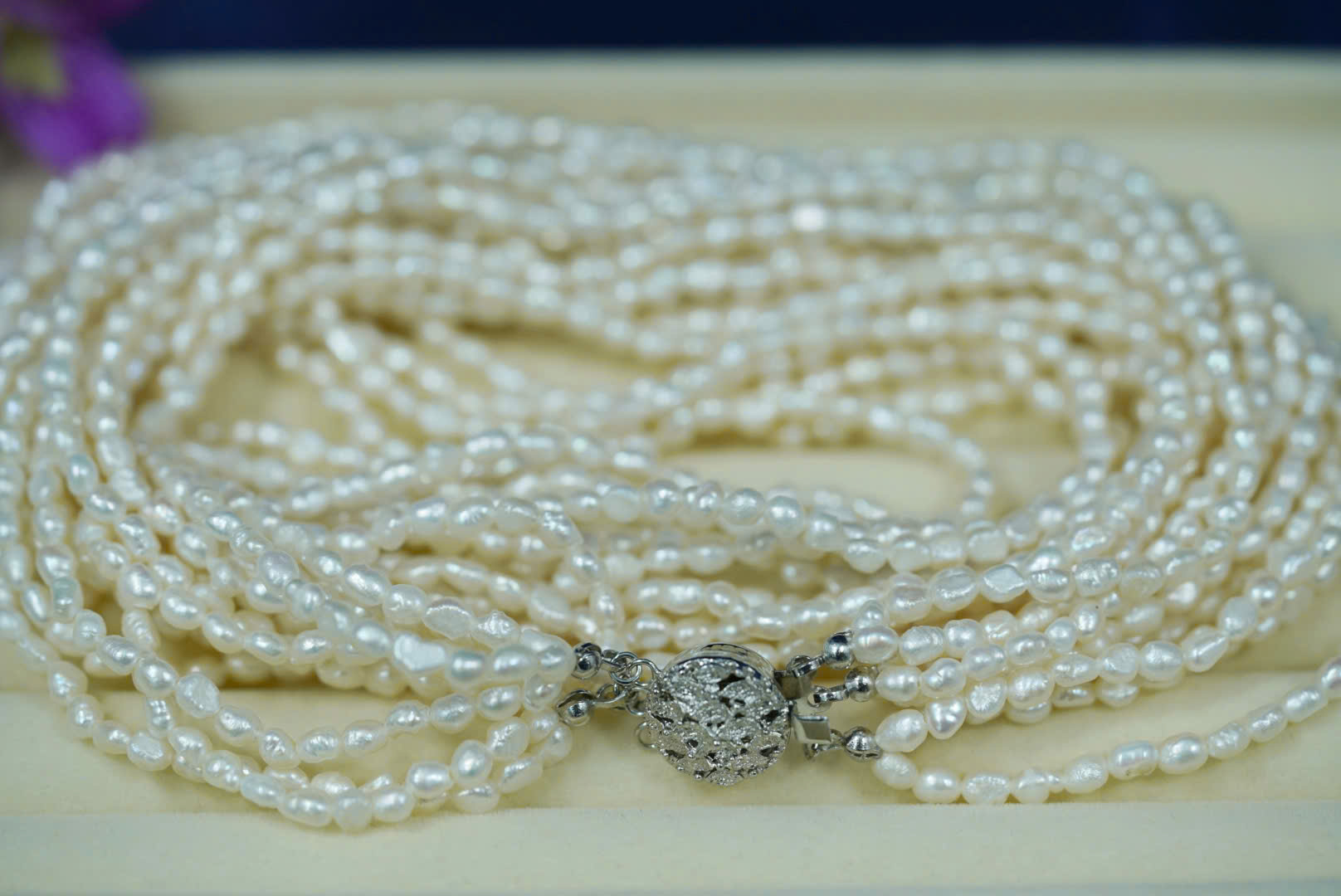 Chuỗi Ngọc Trai Gạo - Secondhand - NTG27 - Ảnh 8